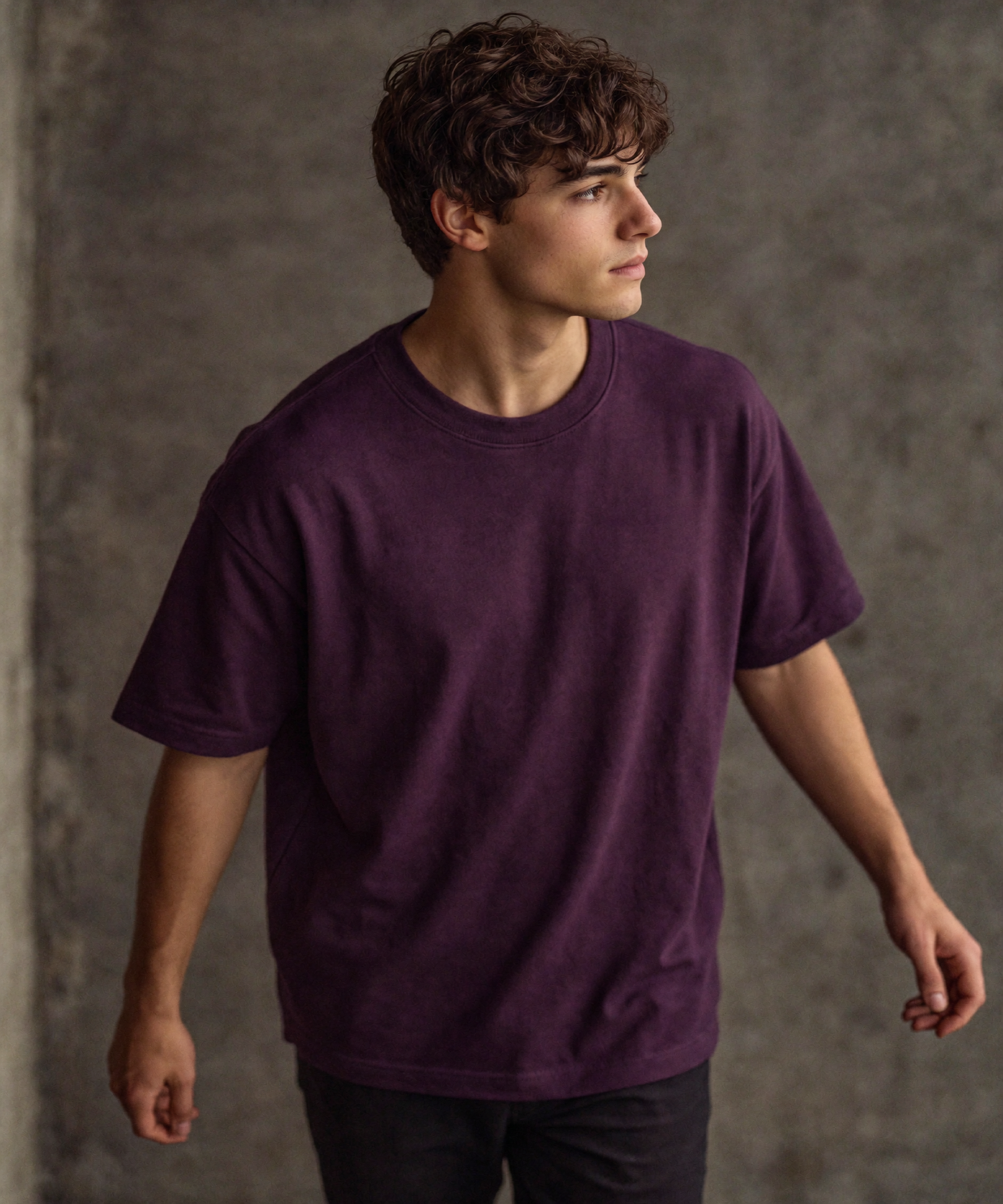 Meadow Pantone - Premium Oversized Plain T-Shirts